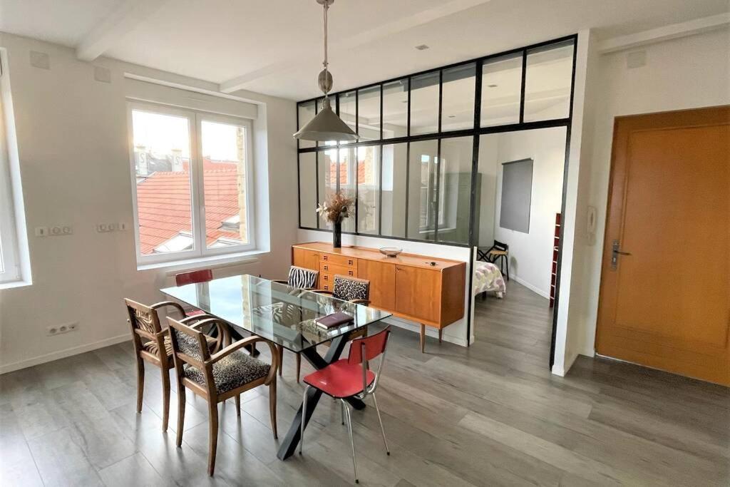 Apartmán Superbe Loft 100M2 Proche Cathedrale Avec Parking Remeš Exteriér fotografie
