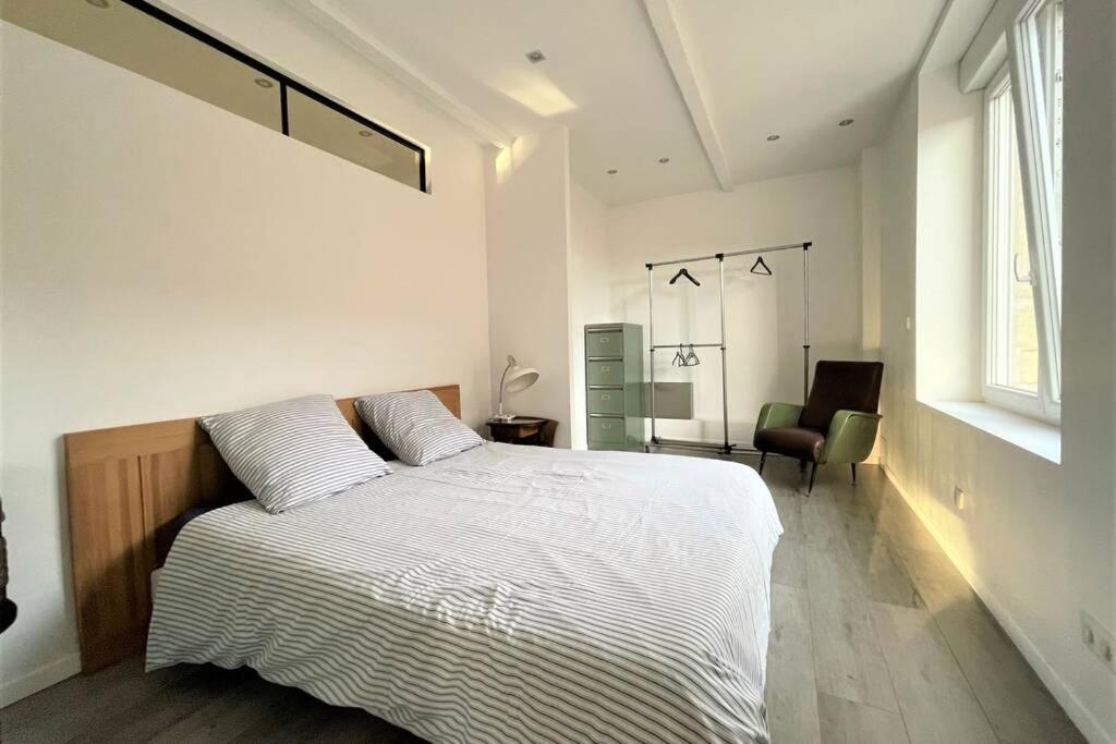 Apartmán Superbe Loft 100M2 Proche Cathedrale Avec Parking Remeš Exteriér fotografie