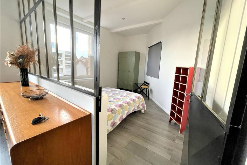 Apartmán Superbe Loft 100M2 Proche Cathedrale Avec Parking Remeš Exteriér fotografie