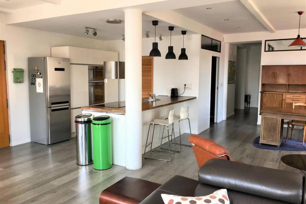 Apartmán Superbe Loft 100M2 Proche Cathedrale Avec Parking Remeš Exteriér fotografie